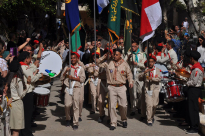 بالفيديو: سرايا الكشاف الارثوذكسي بيافا تُنظم استعراضاً كشفياً بمناسبة سبت النور